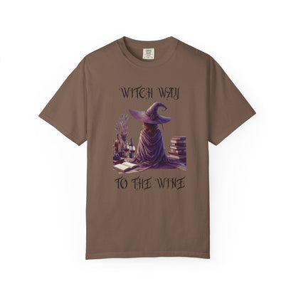 Funny Halloween Shirt, Halloween Witch Shirt, Wine Drinker Gift - PopCultureByDesign36
