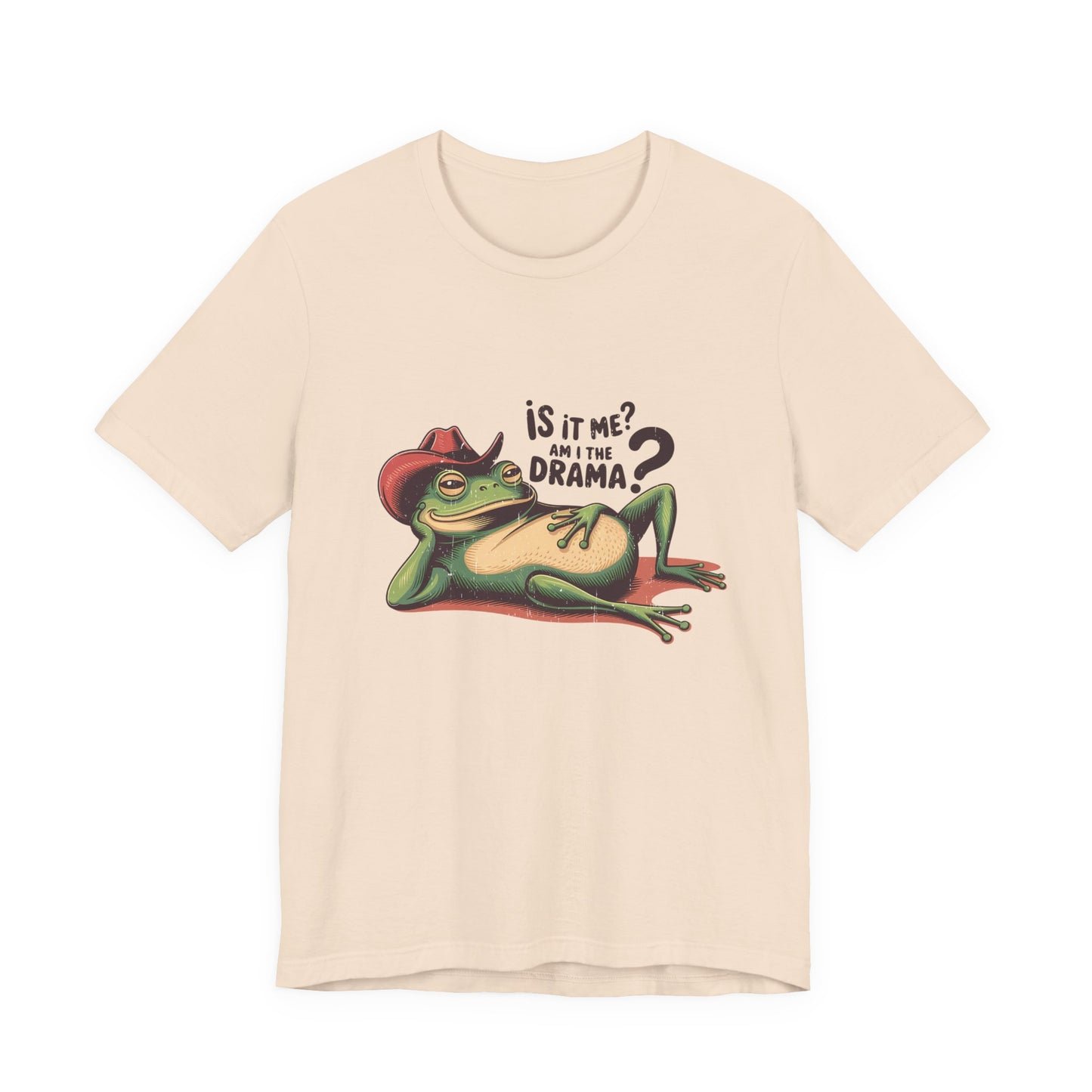 Am I The Drama Shirt, Funny Frog Joke T-Shirt, Meme Frog Shirt - PopCultureByDesign36