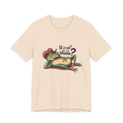 Am I The Drama Shirt, Funny Frog Joke T-Shirt, Meme Frog Shirt - PopCultureByDesign36