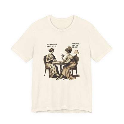 Funny Card Playing Tee, Card Playing Lovers Tee, Vintage Style Top - PopCultureByDesign36