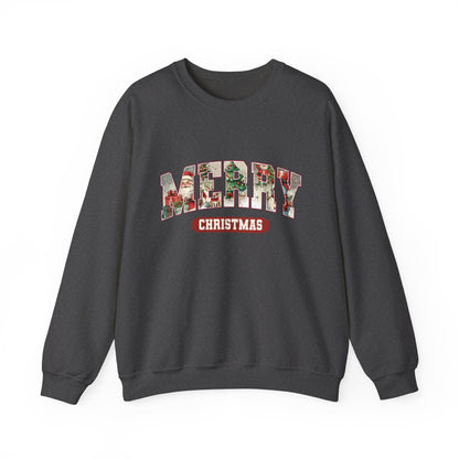 Christmas Sweatshirt, Christmas Gift Women, Merry Christmas Sweatshirt - PopCultureByDesign36