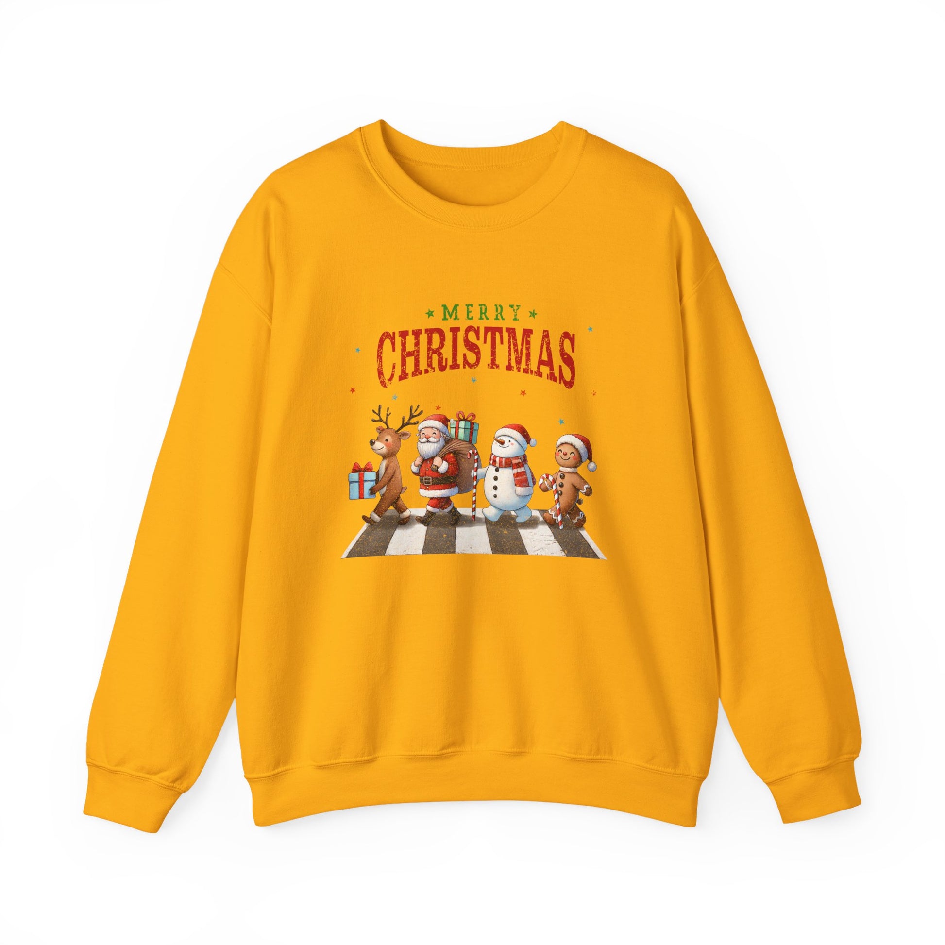 Christmas Sweatshirt, Cute Gingerbread Sweater, Gift For Christmas - PopCultureByDesign36