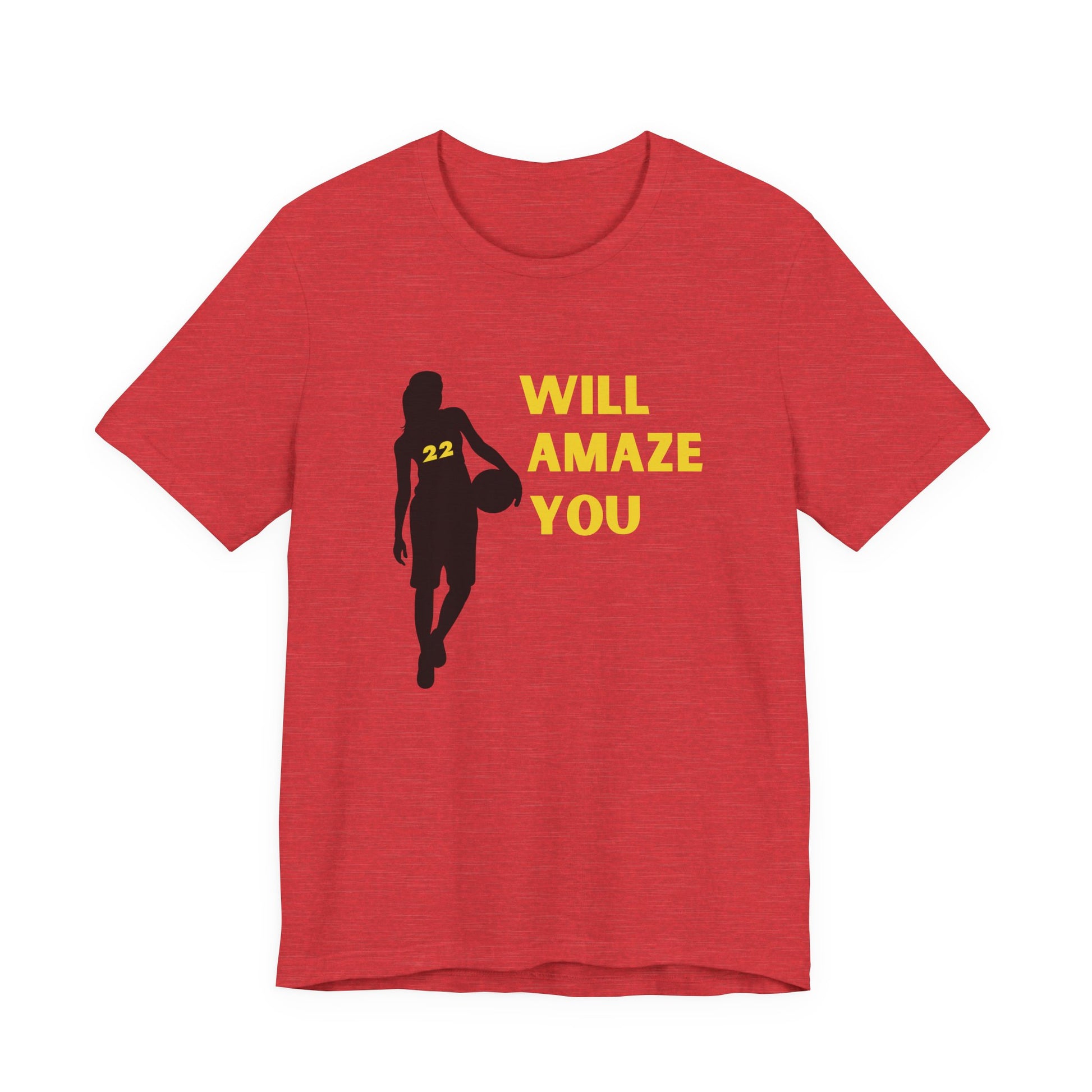 22 Shirt, WNBA Fan Shirt, Basketball Fan Shirt, Womens Sports Shirt - PopCultureByDesign36