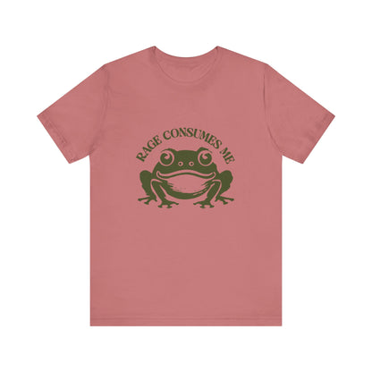 Rage Consumes Me Shirt, Frog Pond TShirt, Meme Frog Shirt - PopCultureByDesign36