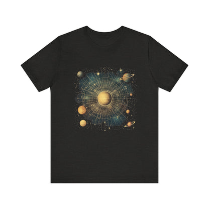 Space Galaxy T-Shirt, Solar System Tee, Astronomy Shirt - PopCultureByDesign36
