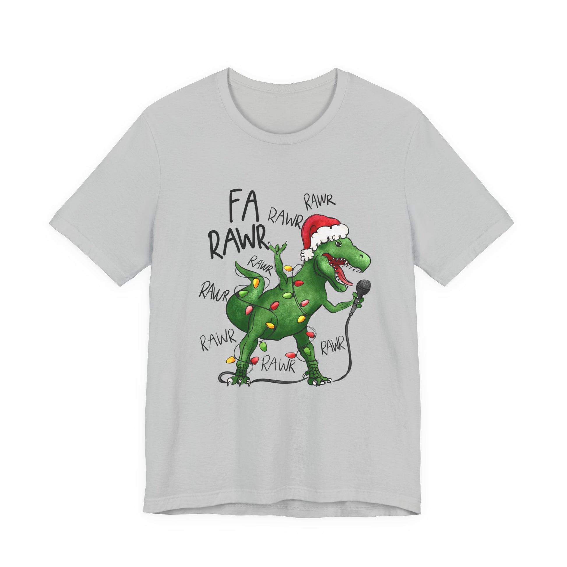 Dinosaur Karaoke Christmas Music Shirt, Christmas Music Shirt - PopCultureByDesign36
