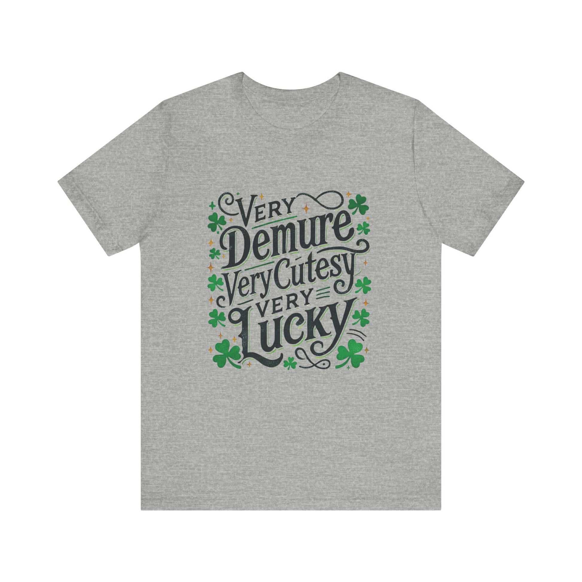 St Patrick's Day Tee, Irish Shamrock Tee, Feeling Lucky St Paddy's Shirt - PopCultureByDesign36