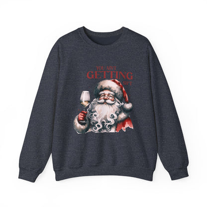 Santa Inspired, Funny Santa sweatshirt, Retro Santa sweatshirt - PopCultureByDesign36