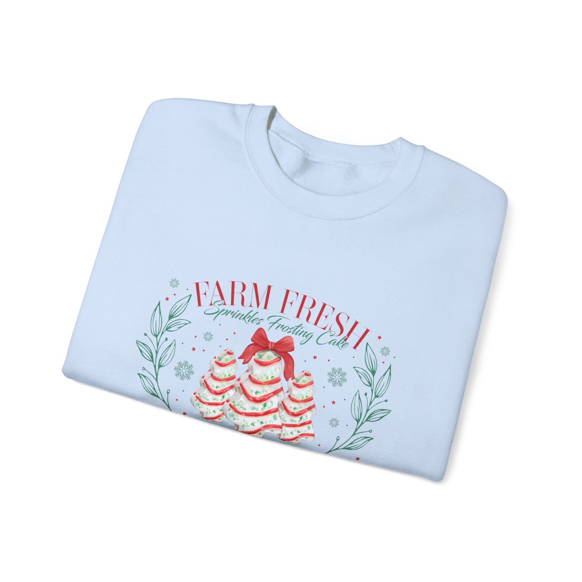 Farm Fresh Christmas Tree Cakes Shirt, Christmas Cake Sweatshirt - PopCultureByDesign36