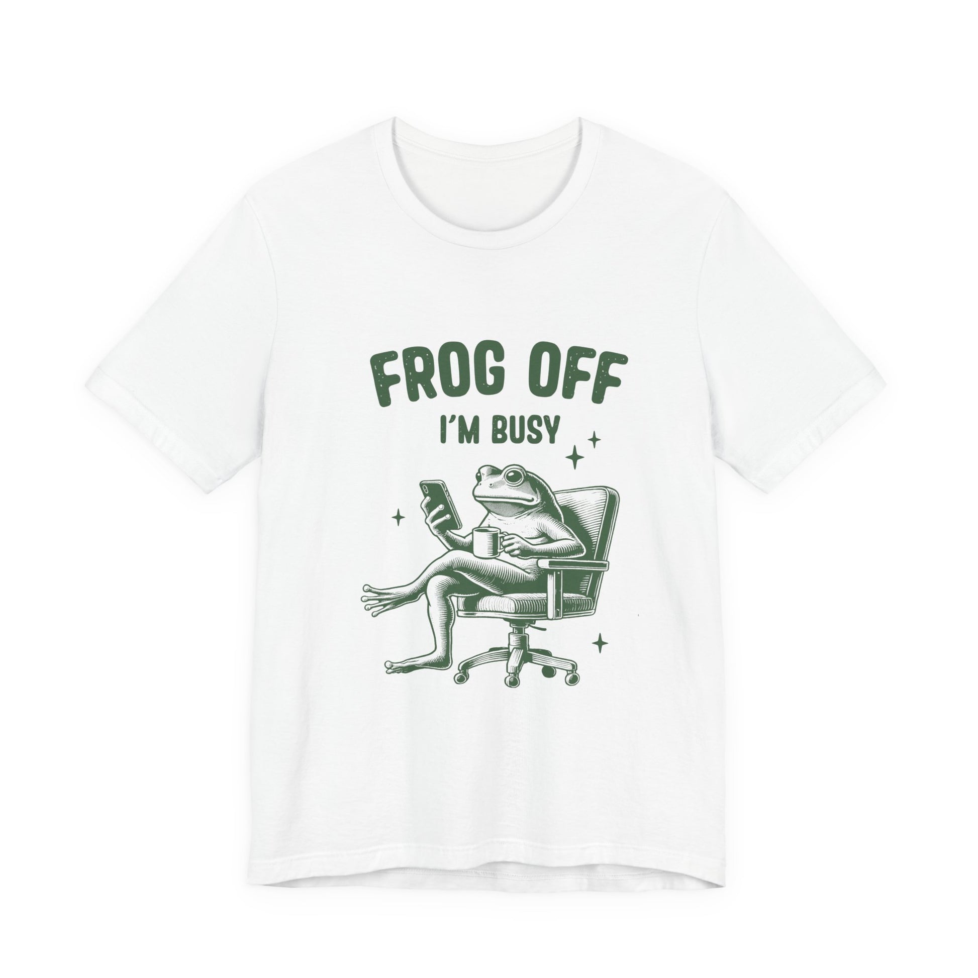 Frog Off Im Busy Shirt, Frog Pond TShirt, Meme Frog Shirt - PopCultureByDesign36