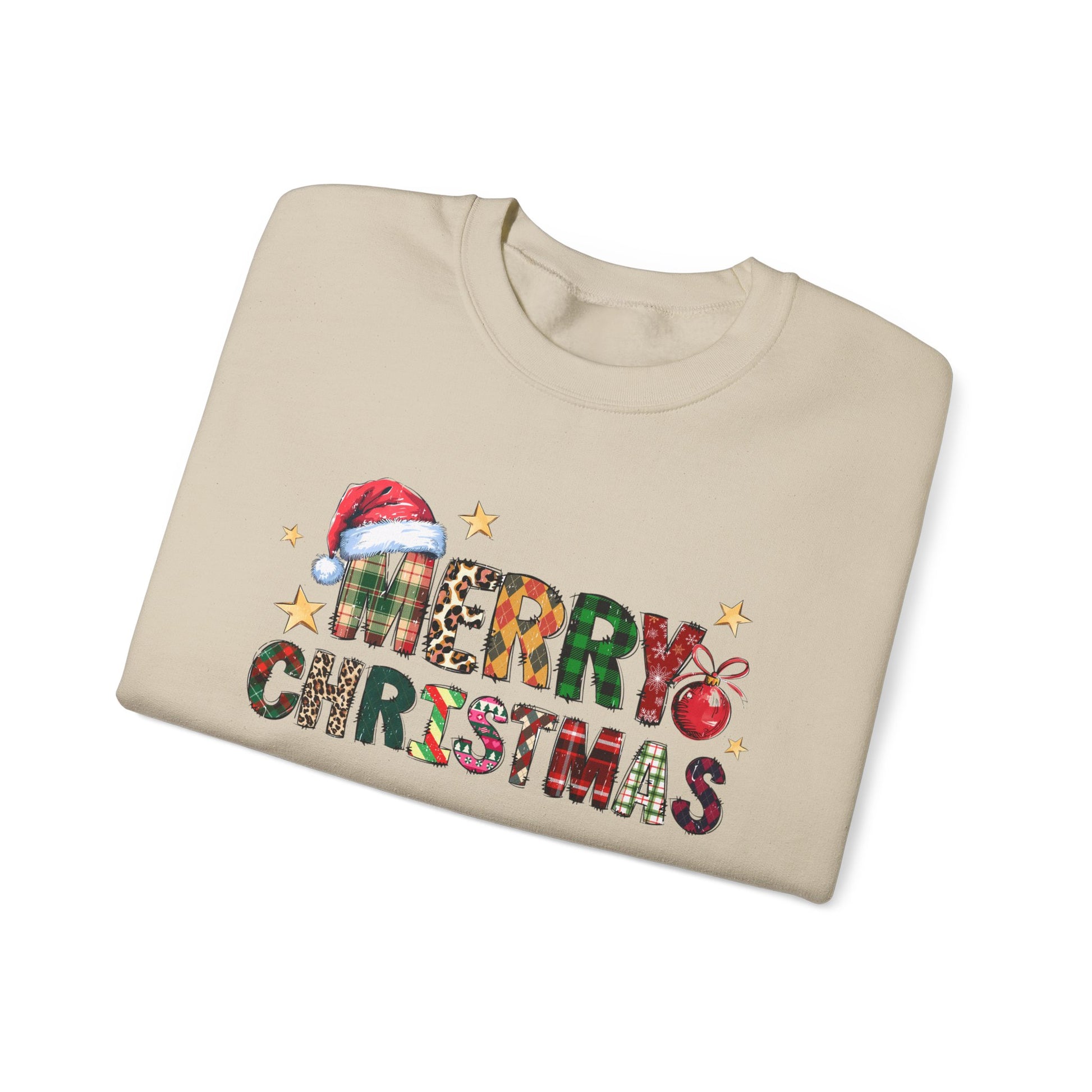 Merry Christmas Sweatshirt, Christmas Tis The Season Sweatshirt, Merry Christmas Shirt - PopCultureByDesign36