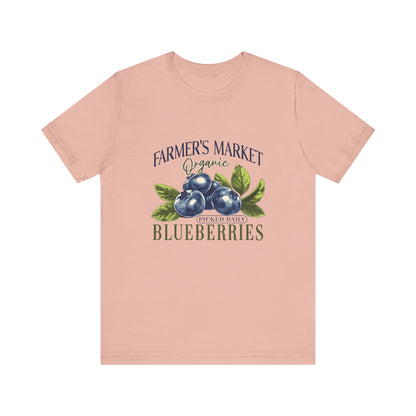Fruit Farm Shirt, Blueberry Shirt, Cottagecore Berry Tshirt, Summer Fruit Shirt - PopCultureByDesign36