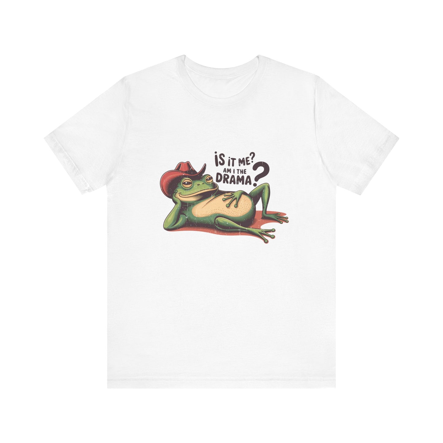 Am I The Drama Shirt, Funny Frog Joke T-Shirt, Meme Frog Shirt - PopCultureByDesign36
