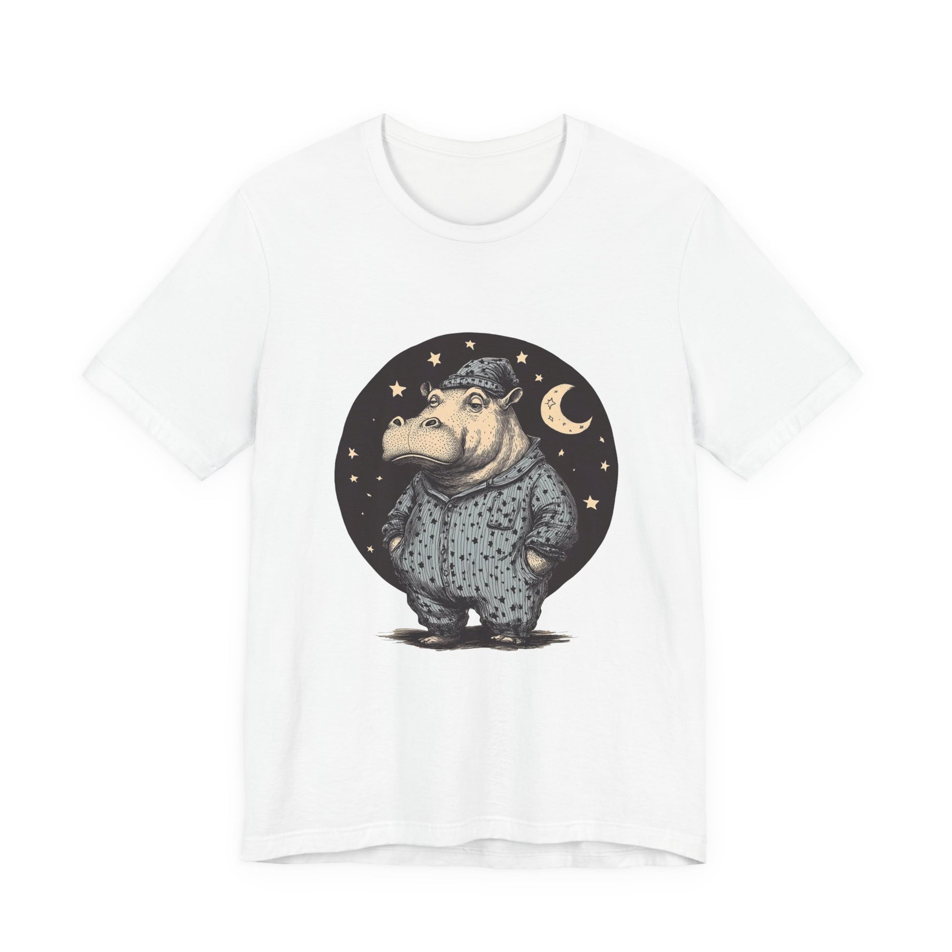 Sleepy Hippo Shirt, Funny Hippo Shirt, Cute Hippo Shirt - PopCultureByDesign36