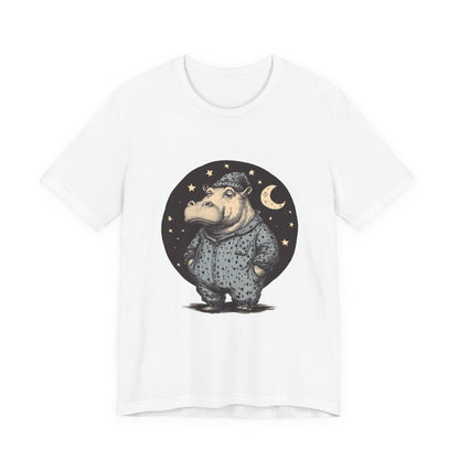 Sleepy Hippo Shirt, Funny Hippo Shirt, Cute Hippo Shirt - PopCultureByDesign36