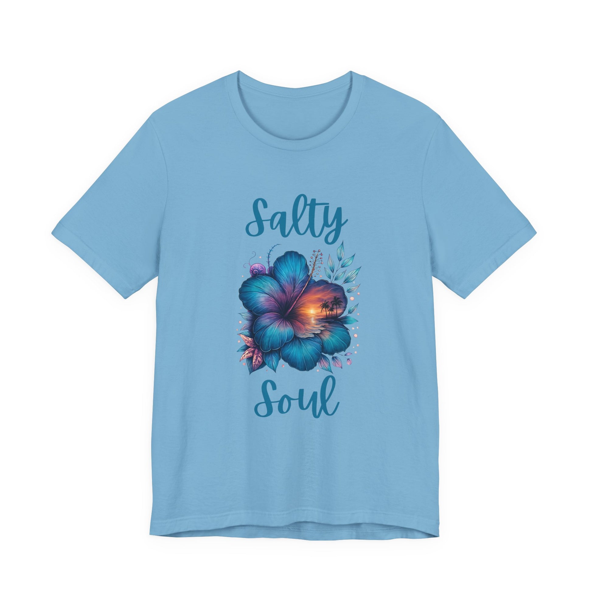Summer Salty Soul T-shirt, Trendy Summer Shirt, Retro Summer T-shirt - PopCultureByDesign36