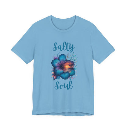 Summer Salty Soul T-shirt, Trendy Summer Shirt, Retro Summer T-shirt - PopCultureByDesign36