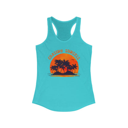 Vintage Palm Tree Shirt, Chasing Sunsets Tank, Palm Beach Shirt - PopCultureByDesign36