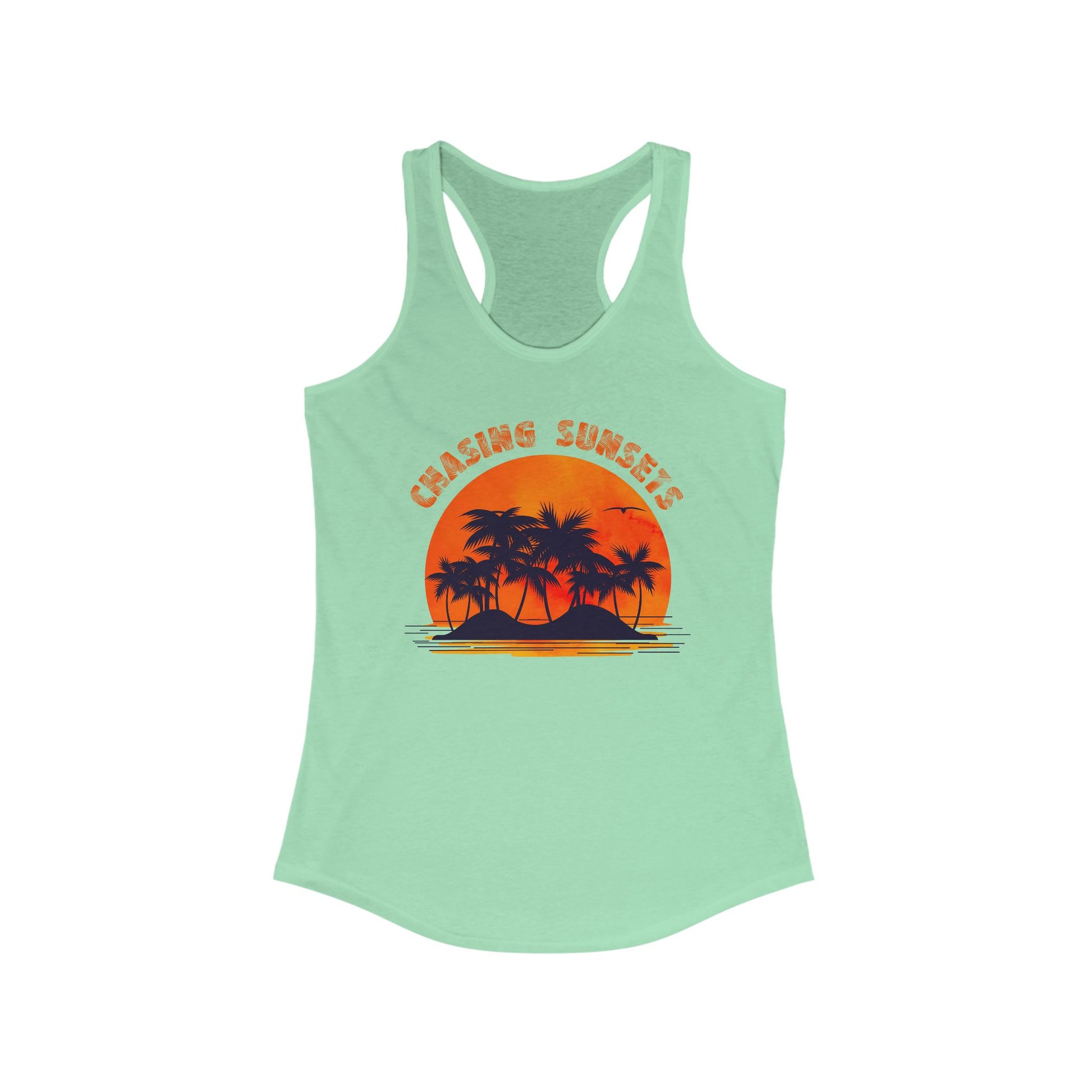 Vintage Palm Tree Shirt, Chasing Sunsets Tank, Palm Beach Shirt - PopCultureByDesign36