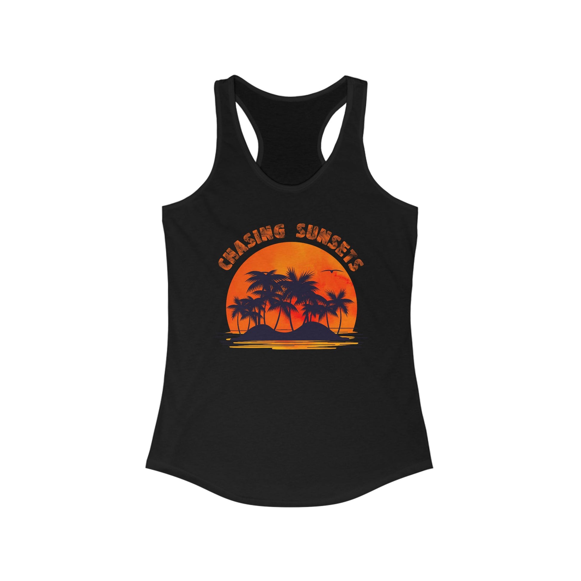 Vintage Palm Tree Shirt, Chasing Sunsets Tank, Palm Beach Shirt - PopCultureByDesign36