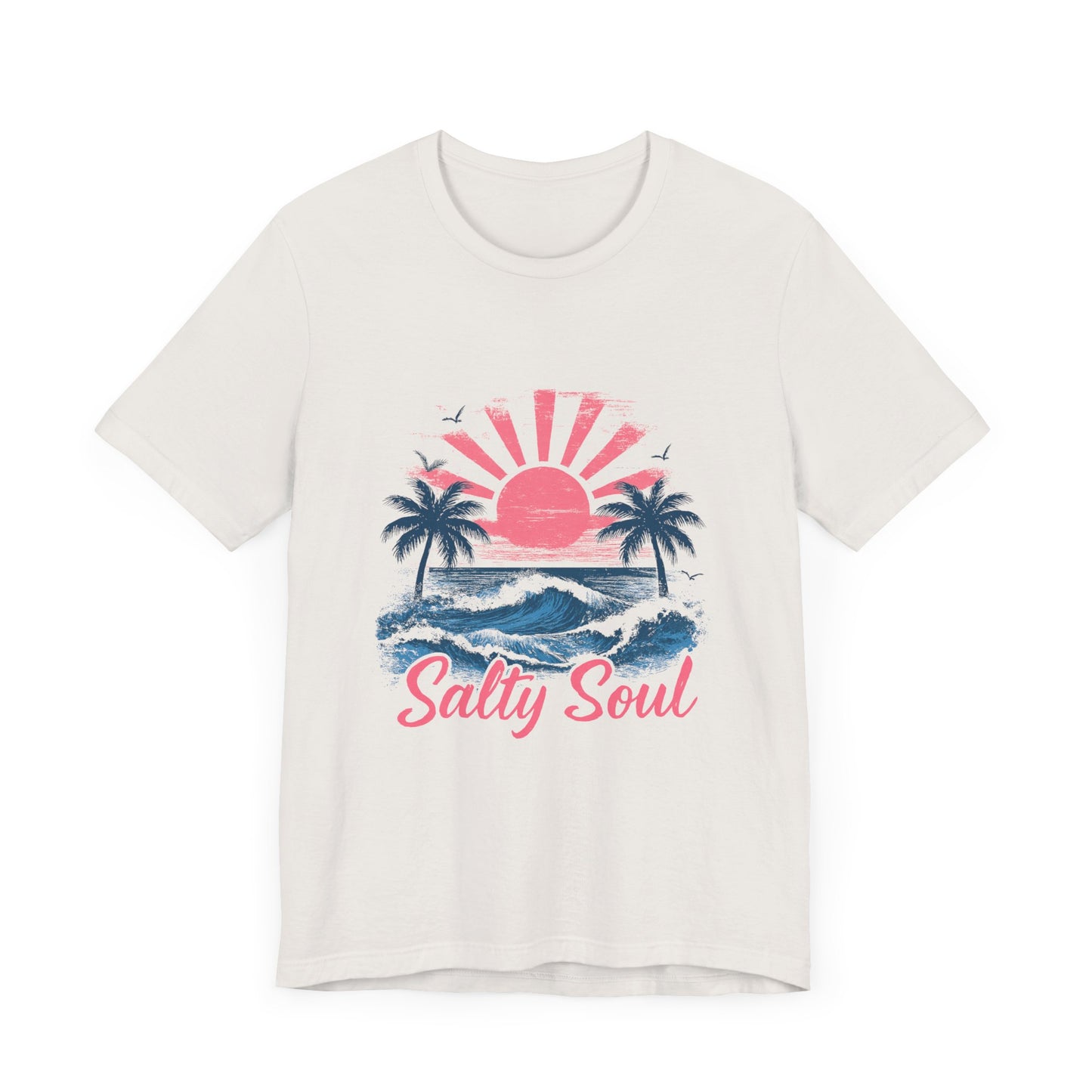Retro Salty Soul Shirt, Summer Salty Soul T-shirt, Trendy Summer Shirt - PopCultureByDesign36