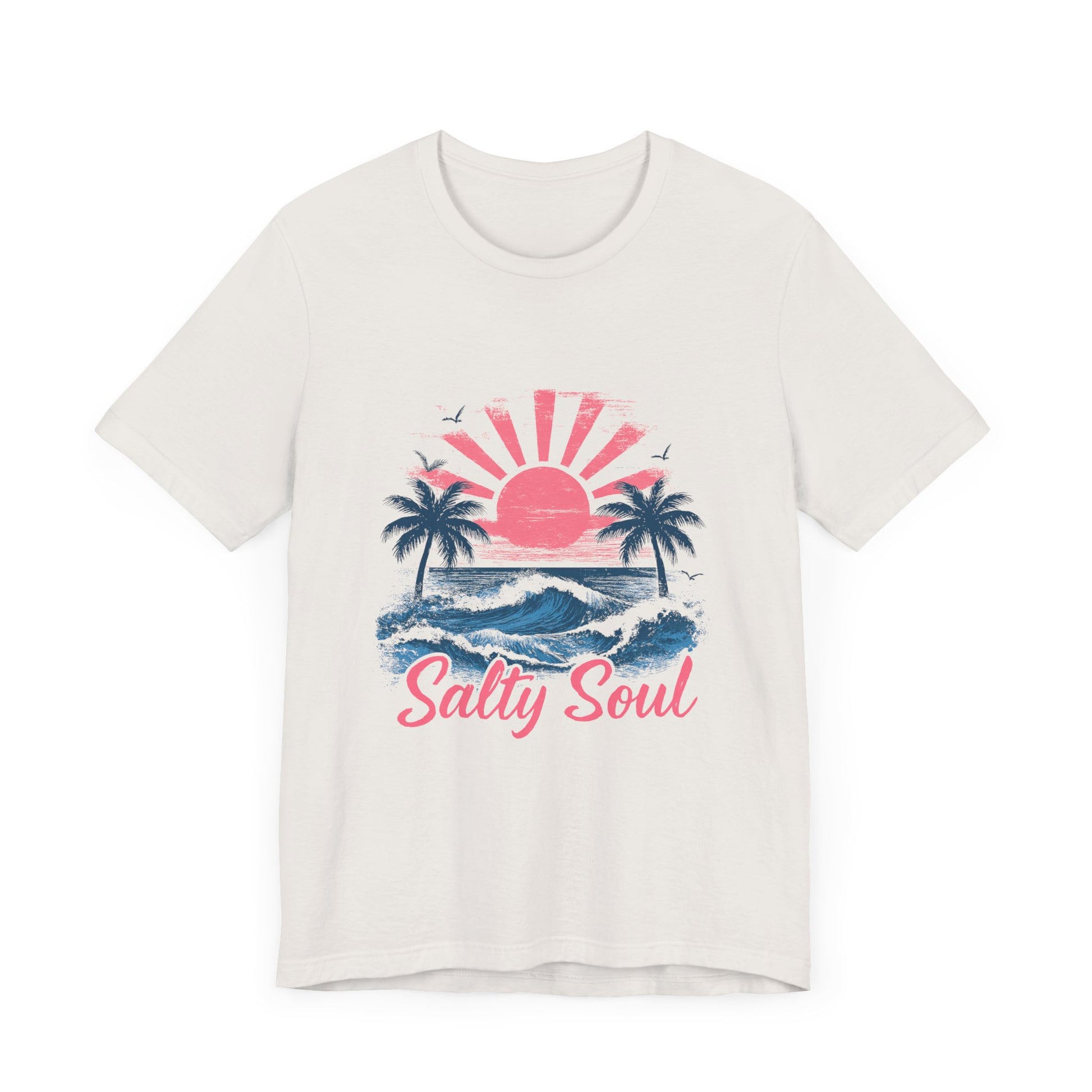 Retro Salty Soul Shirt, Summer Salty Soul T-shirt, Trendy Summer Shirt - PopCultureByDesign36