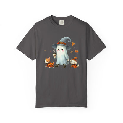 Cute ghost walking dogs shirt, cute fall shirt, ghost and dogs shirt - PopCultureByDesign36