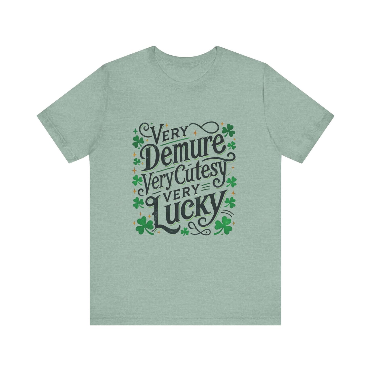 St Patrick's Day Tee, Irish Shamrock Tee, Feeling Lucky St Paddy's Shirt - PopCultureByDesign36