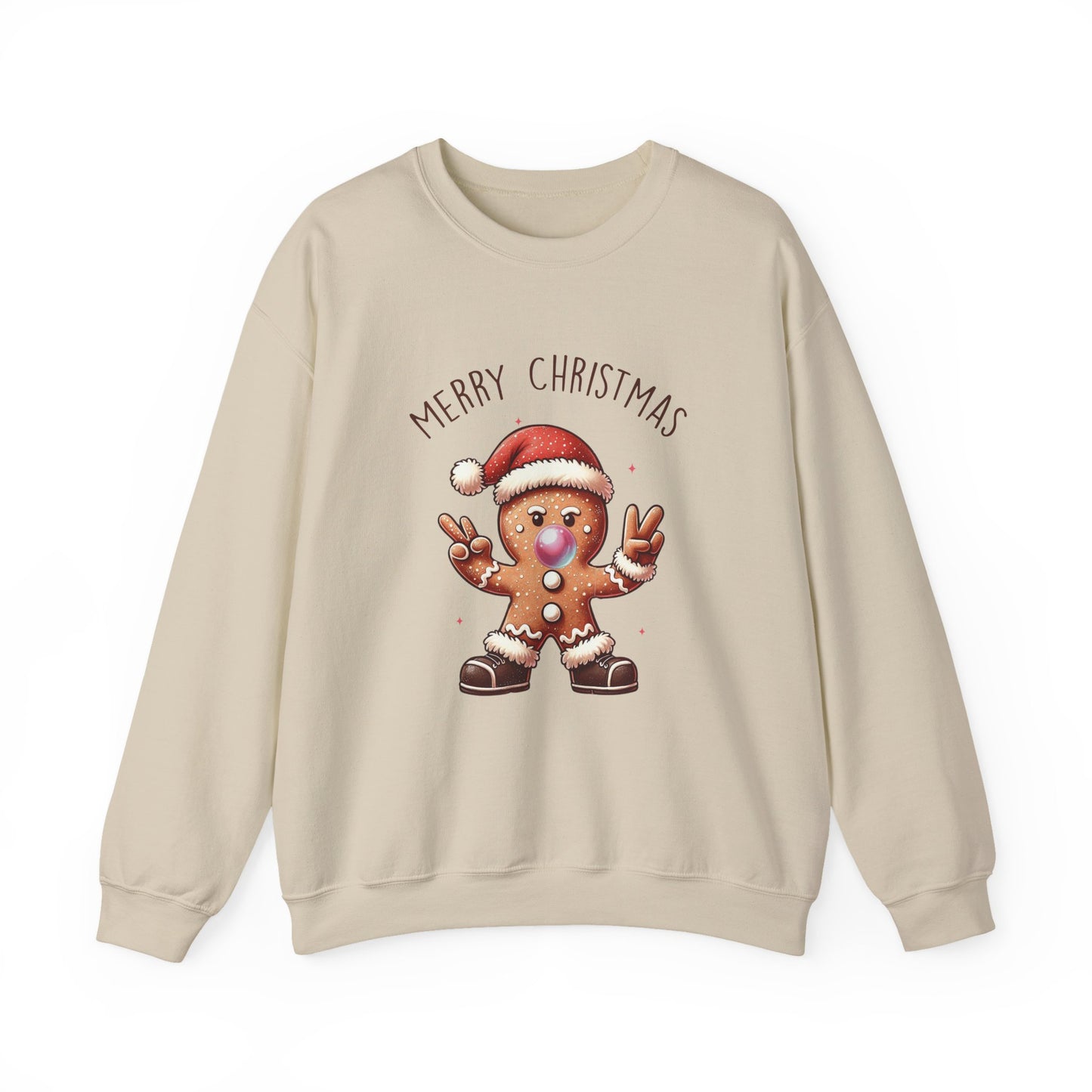 Funny Christmas Gingerbread Sweatshirt, Christmas Cookie Shirt, Christmas Santa - PopCultureByDesign36