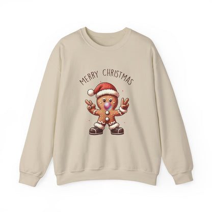 Funny Christmas Gingerbread Sweatshirt, Christmas Cookie Shirt, Christmas Santa - PopCultureByDesign36