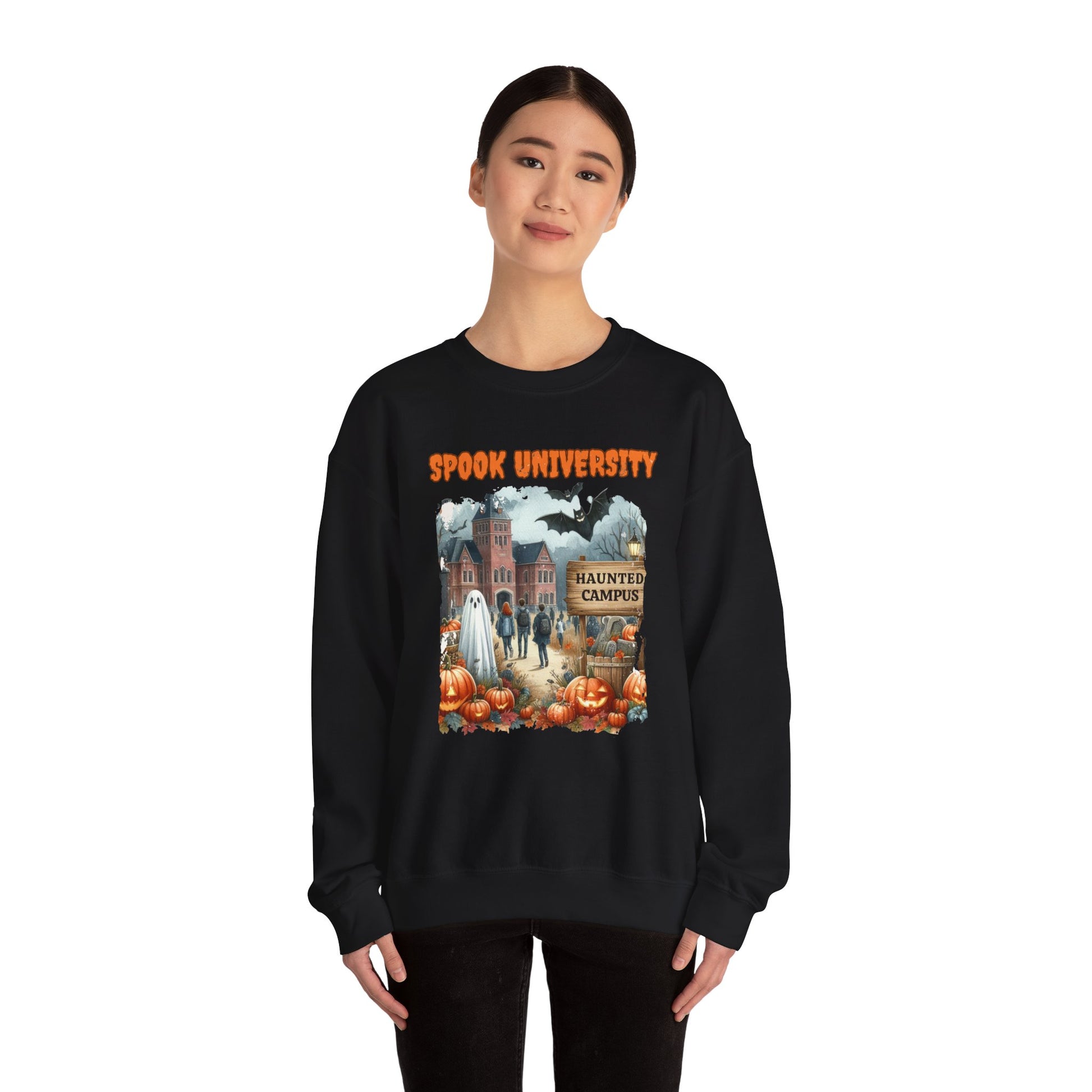 Spook University Sweatshirt, Halloweentown University, Fall Sweatshirt - PopCultureByDesign36