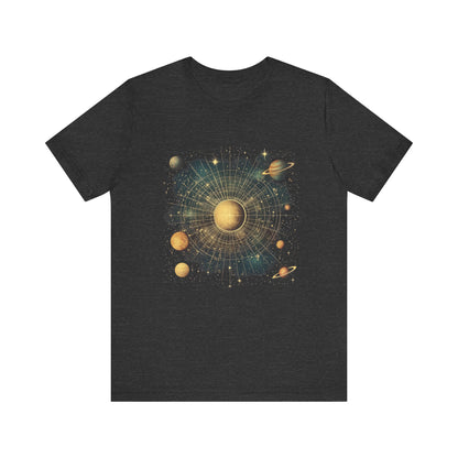 Space Galaxy T-Shirt, Solar System Tee, Astronomy Shirt - PopCultureByDesign36
