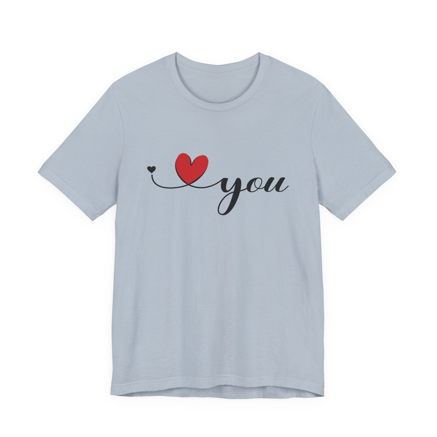 I Love You Shirt, Love Shirt, Valentines Day Shirt, I Love You Minimalist Shirt - PopCultureByDesign36