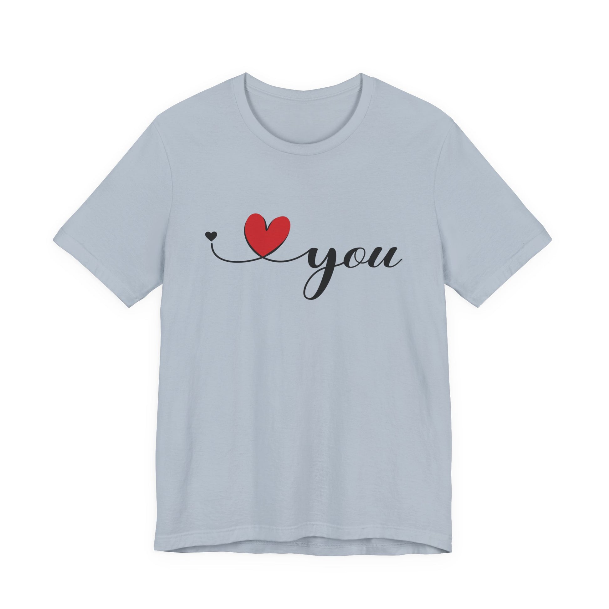 I Love You Shirt, Love Shirt, Valentines Day Shirt, I Love You Minimalist Shirt - PopCultureByDesign36