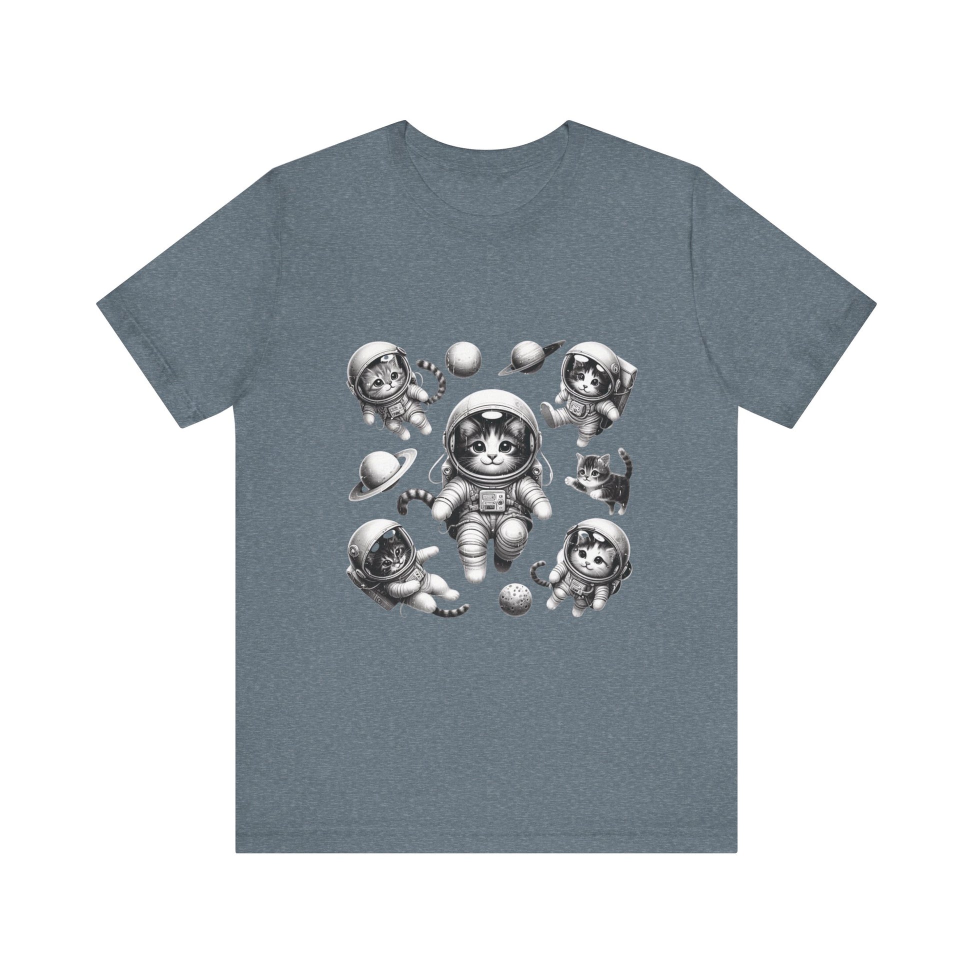 Kittens in Space Shirt, Funny Cat Shirt, Funny Kitten Shirt - PopCultureByDesign36