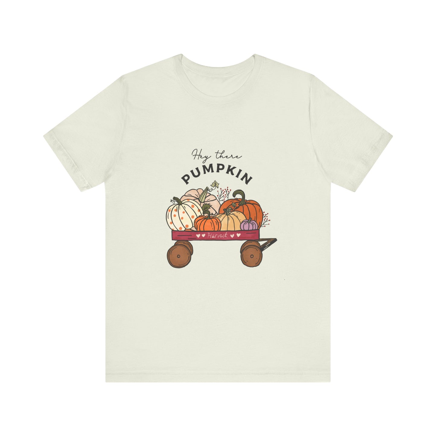 Hey There Pumpkin Unisex Tee, Autumn Halloween Pumpkin T-Shirt - PopCultureByDesign36