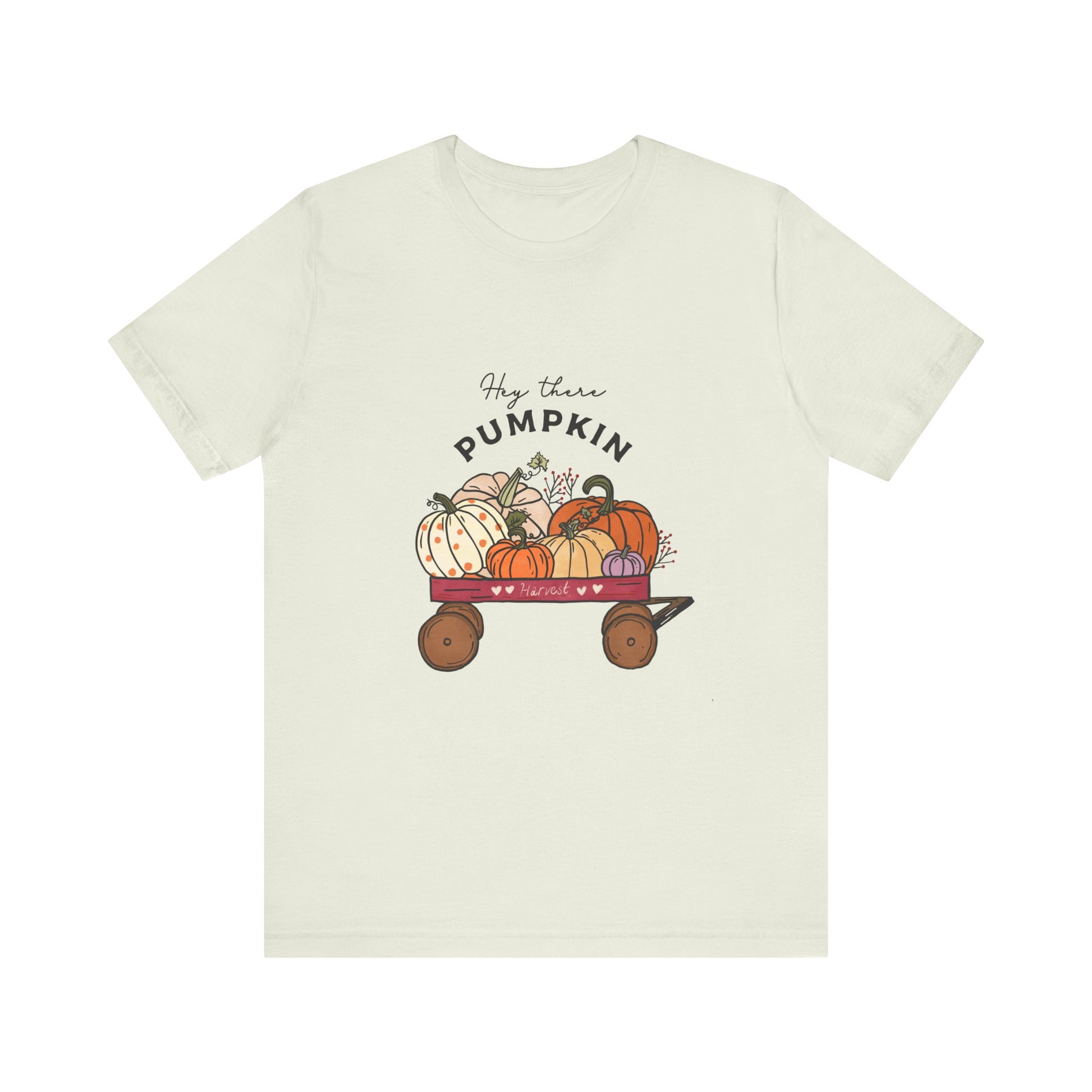 Hey There Pumpkin Unisex Tee, Autumn Halloween Pumpkin T-Shirt - PopCultureByDesign36