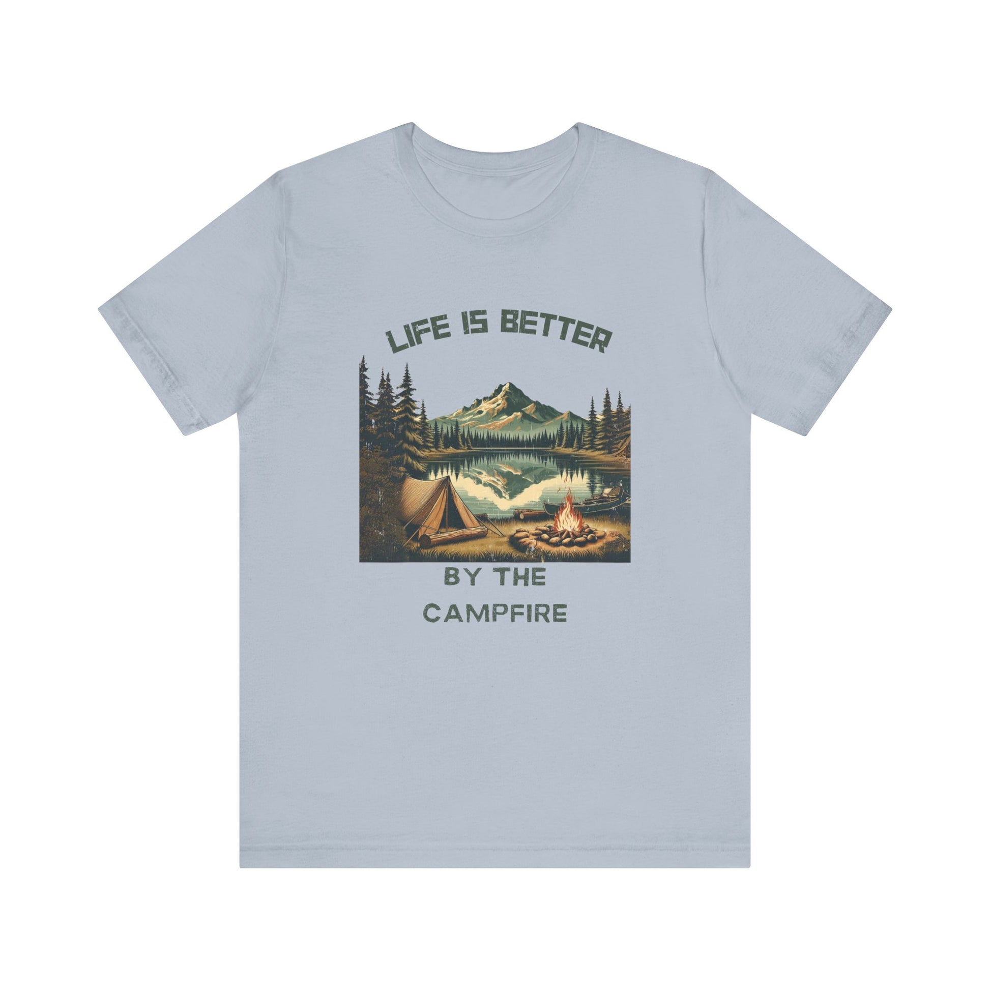 Camping by the lake, Camping shirt, Adventure shirt, Outdoor shirt - PopCultureByDesign36