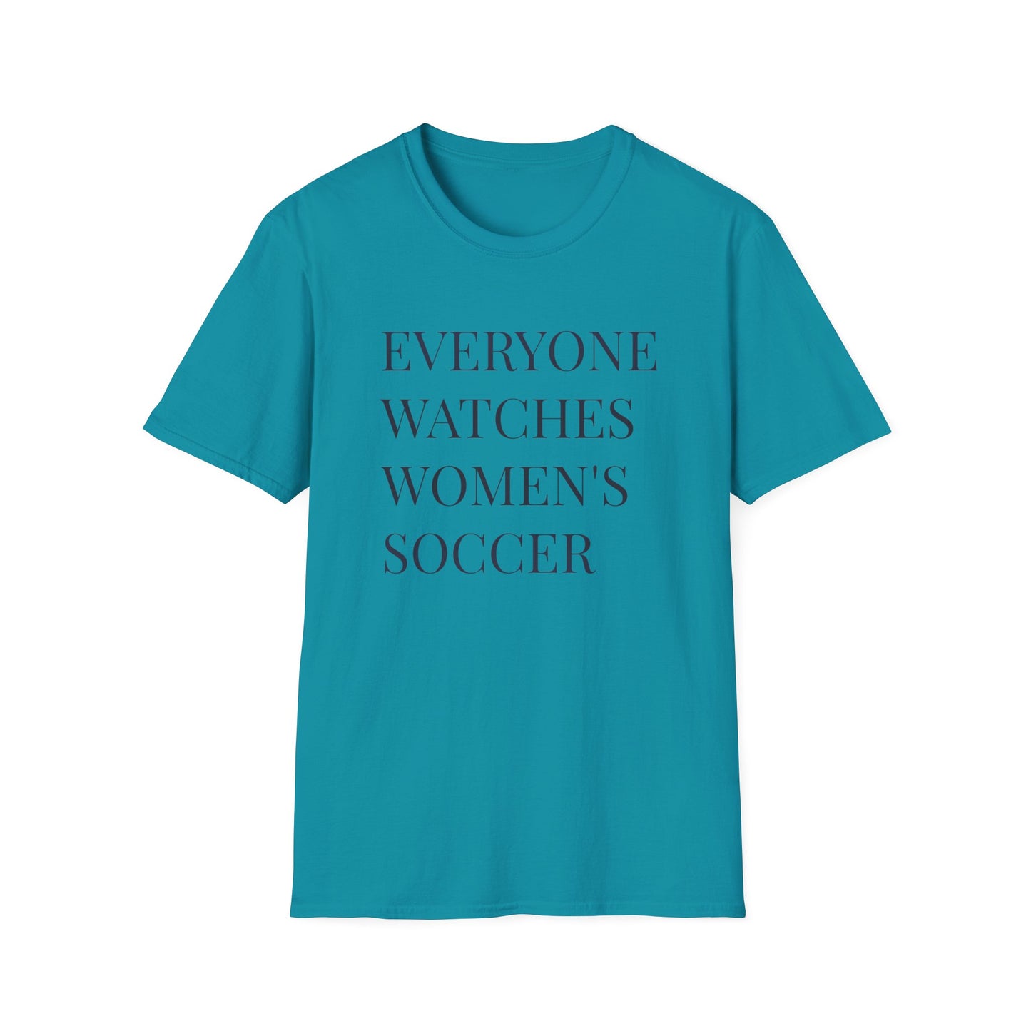 Womens Soccer T-Shirt, Female Athlete Sports Women's Sports - PopCultureByDesign36