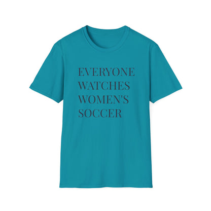 Womens Soccer T-Shirt, Female Athlete Sports Women's Sports - PopCultureByDesign36