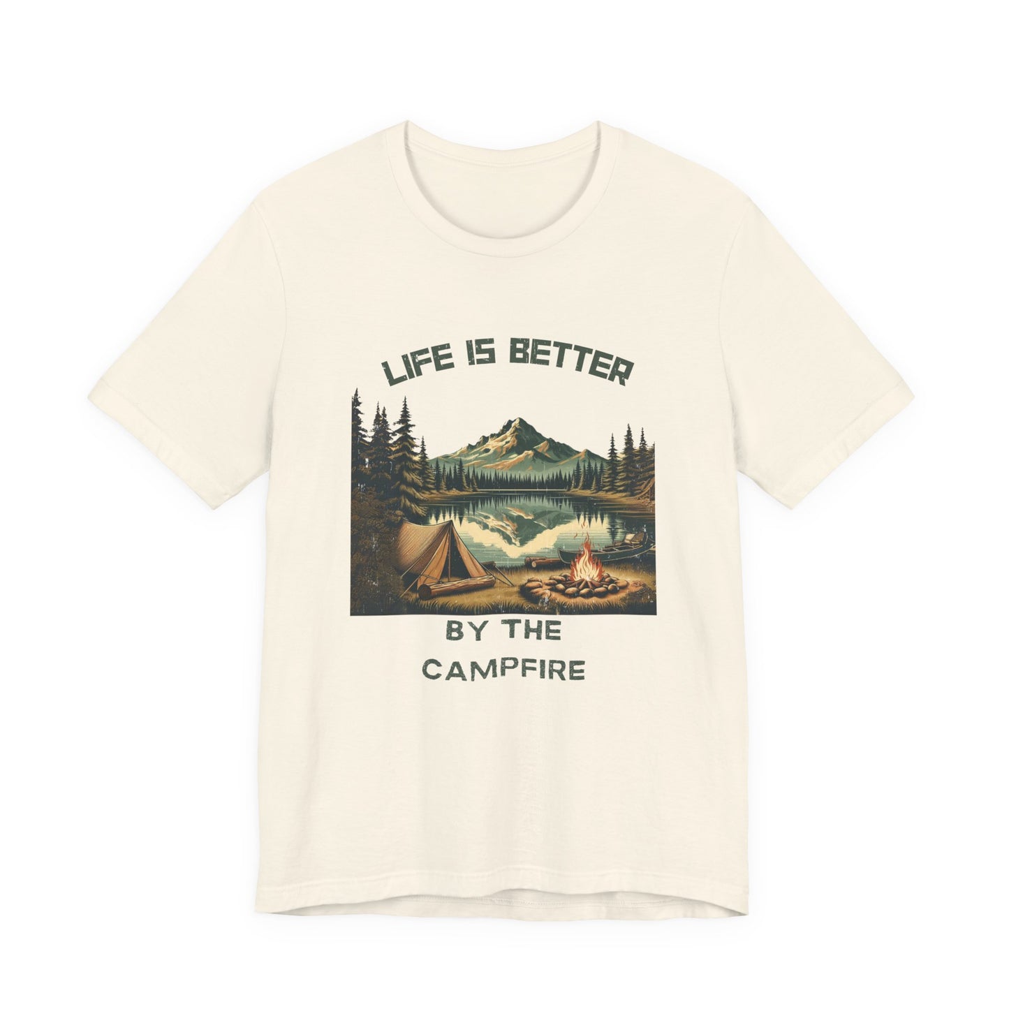 Camping by the lake, Camping shirt, Adventure shirt, Outdoor shirt - PopCultureByDesign36