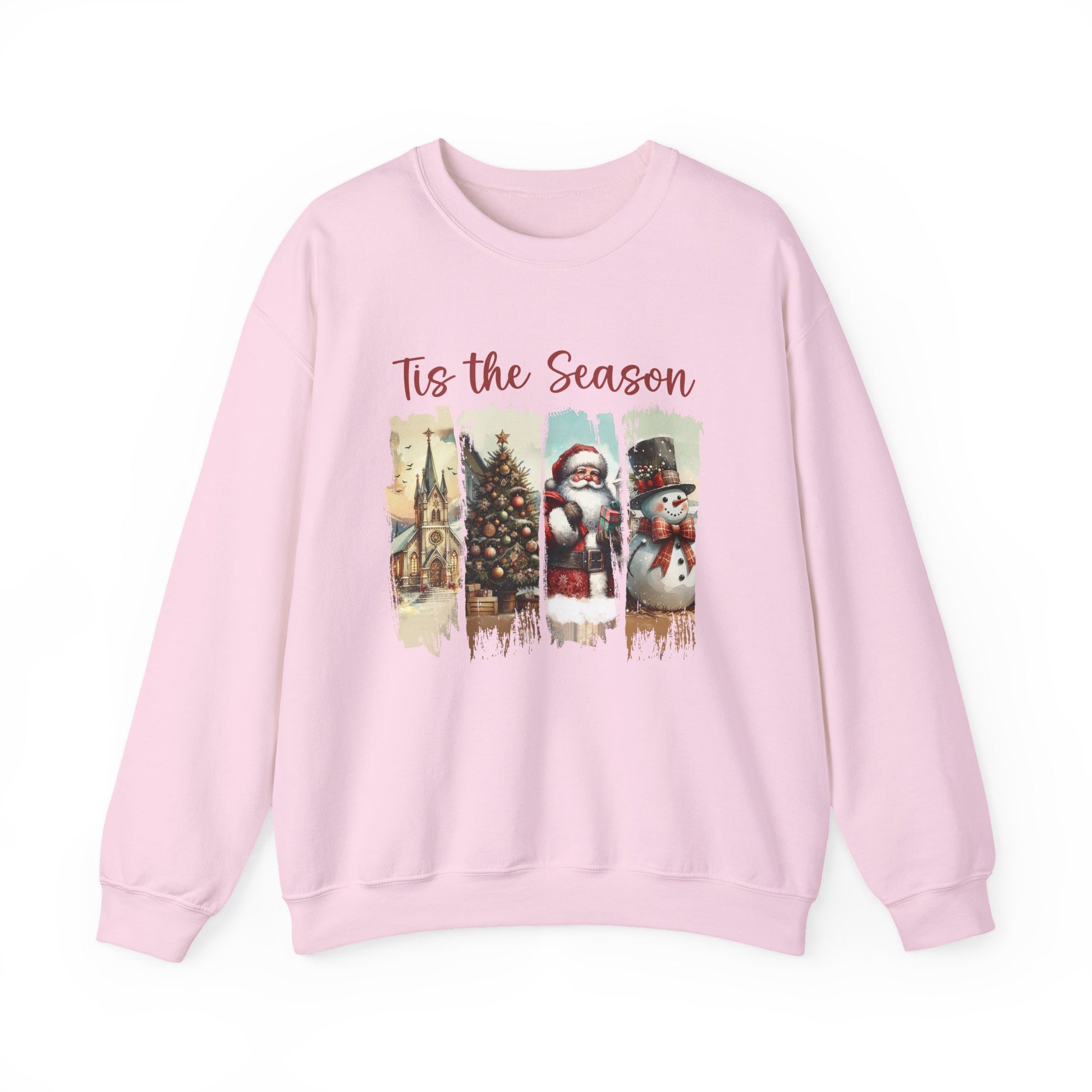 Tis The Season Sweatshirt, Merry Christmas Shirt, Christmas Sweatshirt - PopCultureByDesign36