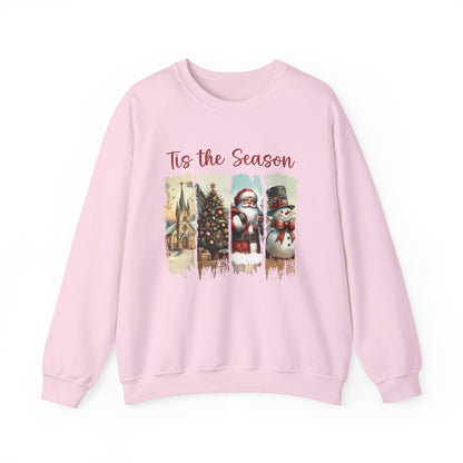 Tis The Season Sweatshirt, Merry Christmas Shirt, Christmas Sweatshirt - PopCultureByDesign36