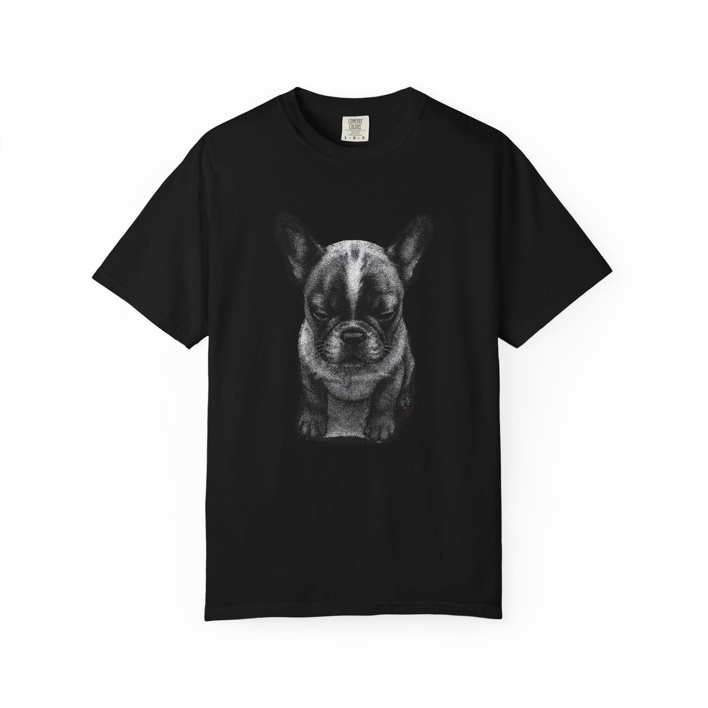 Sad French Bulldog Puppy Meme T-Shirt — Comfort Colors Style