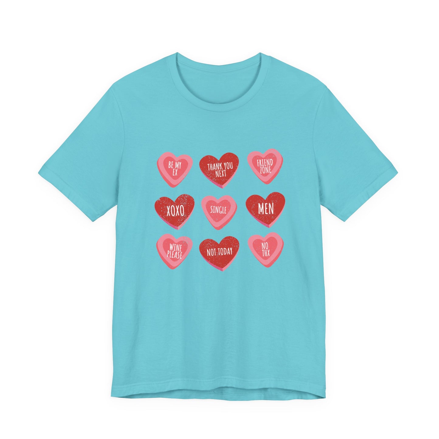 Candy Heart Shirt, Valentine's Day Gift, Conversation Hearts Shirt - PopCultureByDesign36