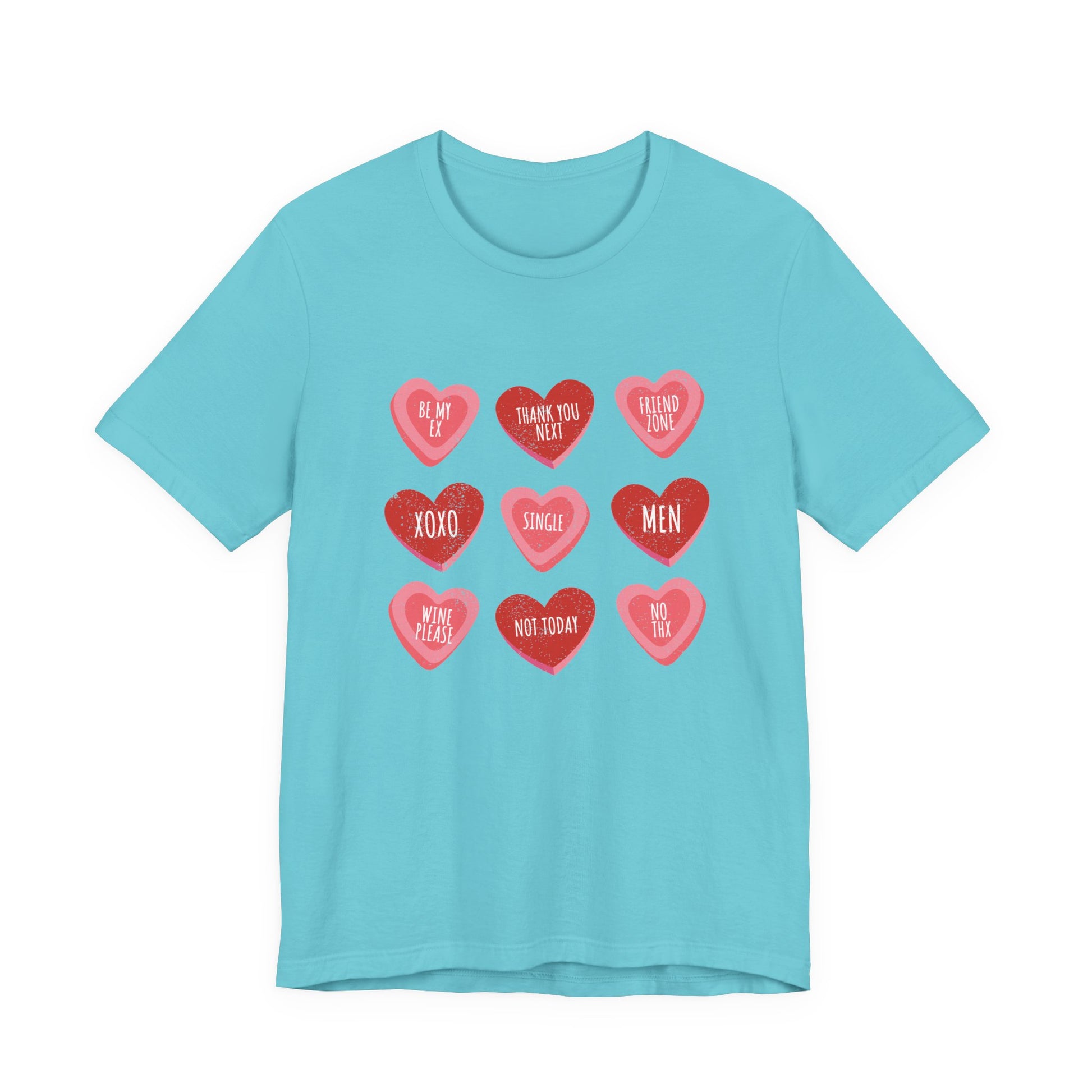 Candy Heart Shirt, Valentine's Day Gift, Conversation Hearts Shirt - PopCultureByDesign36