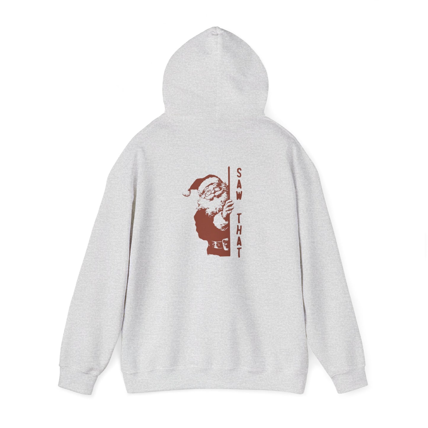 Christmas Santa Hoodie, Cozy Holiday Sweatshirt, Funny Santa Hoodie - PopCultureByDesign36