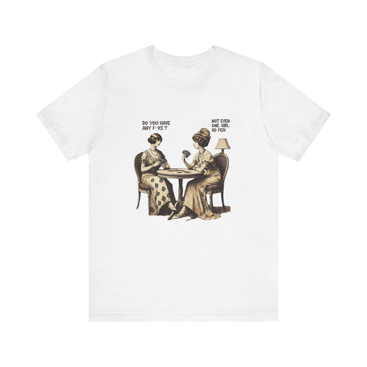 Funny Card Playing Tee, Card Playing Lovers Tee, Vintage Style Top - PopCultureByDesign36