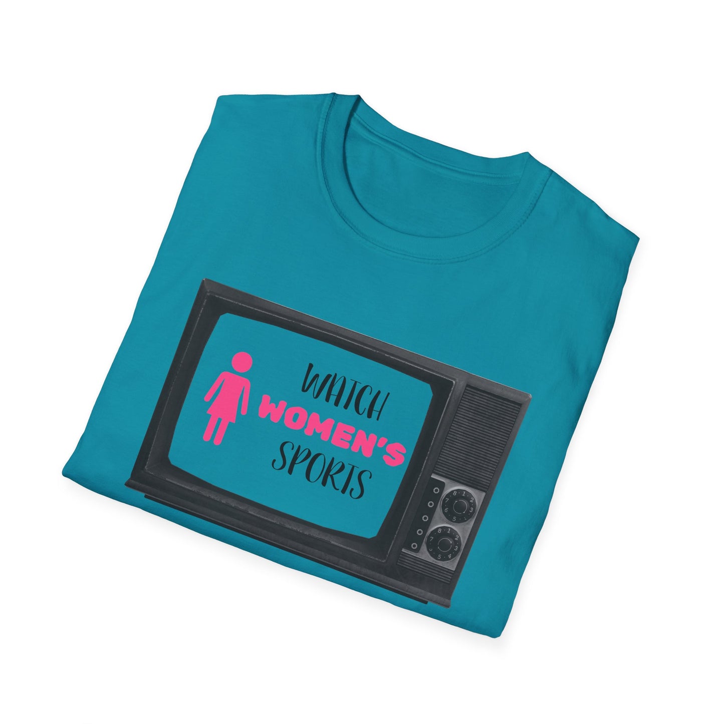 Watch Womens Sports, Women's Sports Supportive T-Shirt, Women In Sports - PopCultureByDesign36