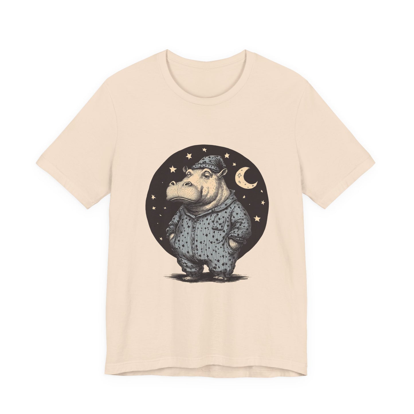 Sleepy Hippo Shirt, Funny Hippo Shirt, Cute Hippo Shirt - PopCultureByDesign36